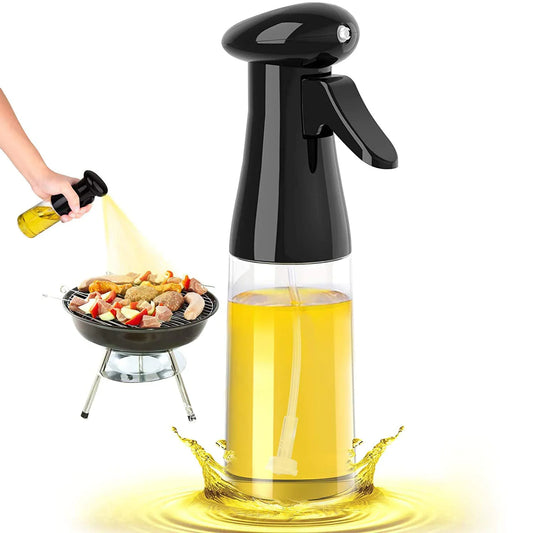 "210ML Olive Oil Spray Bottle - Perfect for BBQ, Cooking, Baking & Salad Dressing!"