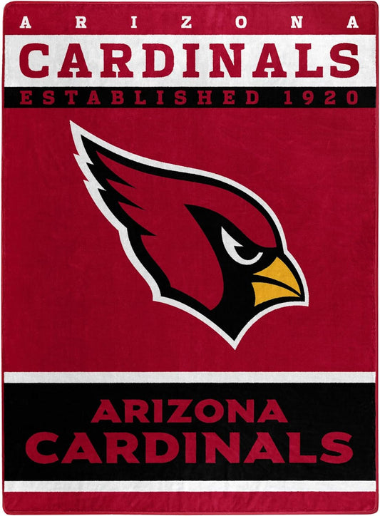 NFL Arizona Cardinals Raschel Throw Blanket - 60" x 80"