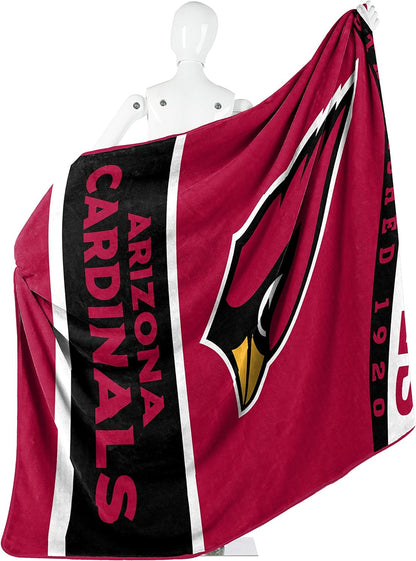 NFL Arizona Cardinals Raschel Throw Blanket - 60" x 80"