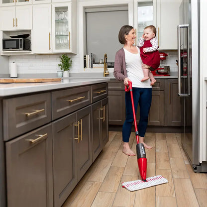 "O-Cedar Promist MAX Spray Mop - Quick & Easy Floor Cleaning with 2 Extra Machine Washable Microfiber Pads!"