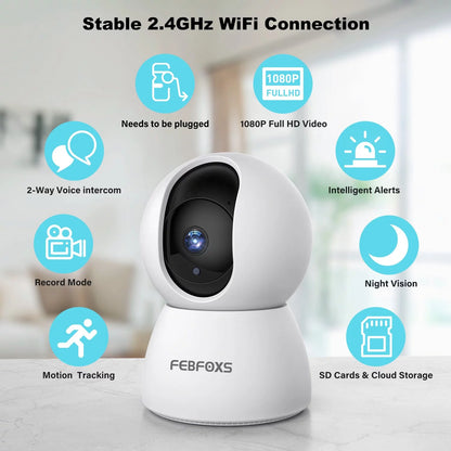 1080P Baby Monitor Security Camera for Home Security