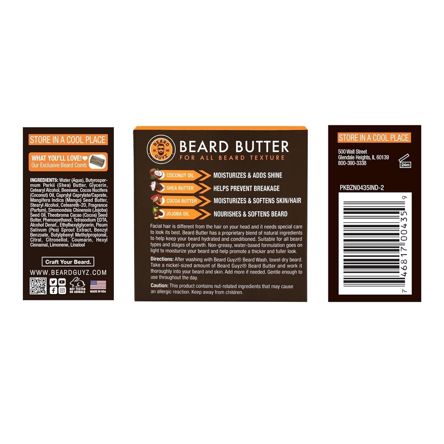 Beard Butter - for Your Dry Beard (3 Oz)